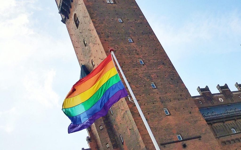 Permanent rainbow flag put up in Copenhagen