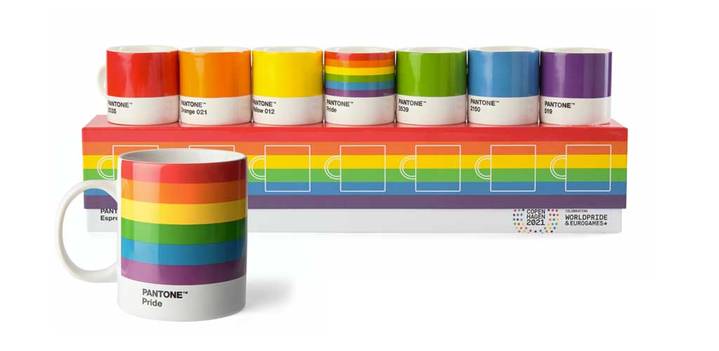 PANTONE Pride Mug in gift box – Copenhagen Design