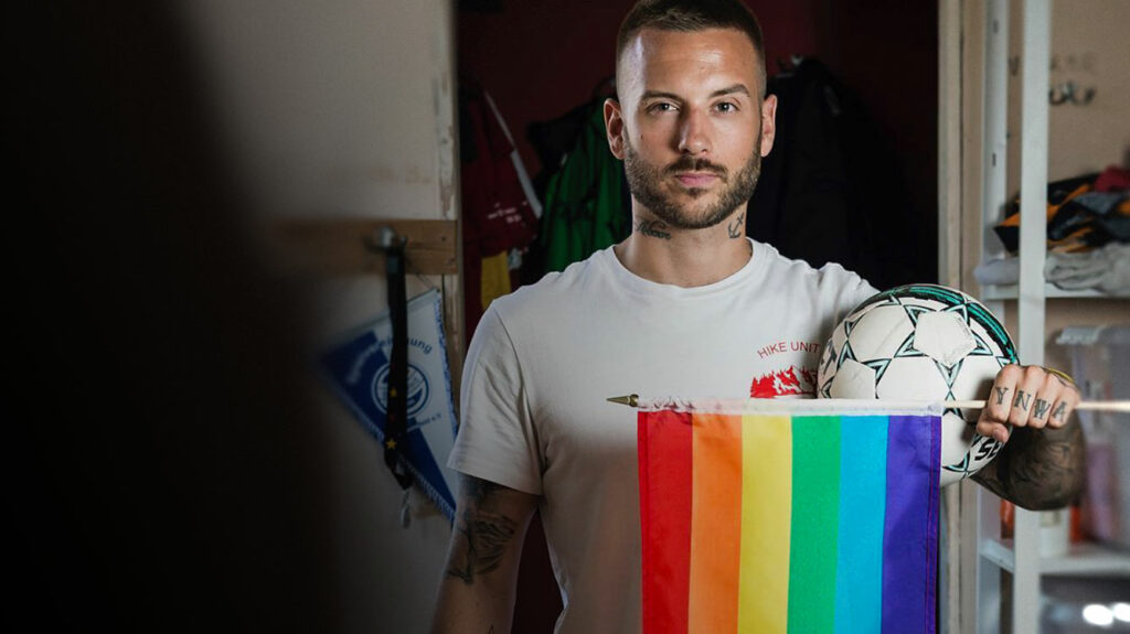 Swedish footballer Antonio Hysén had the courage to come out