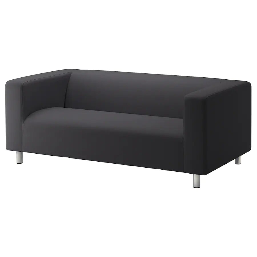 Ikea 2-pers. sofa, Kabusa mørkegrå